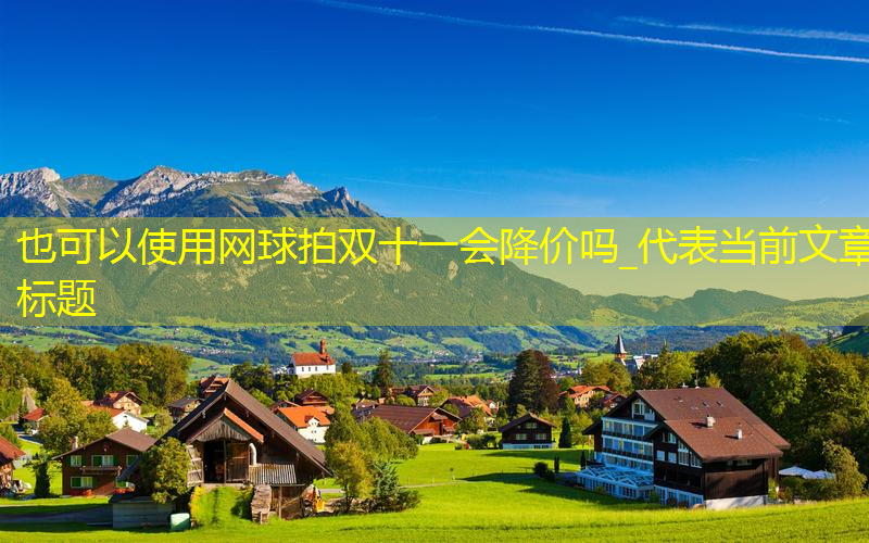 网球拍双十一会降价吗_
